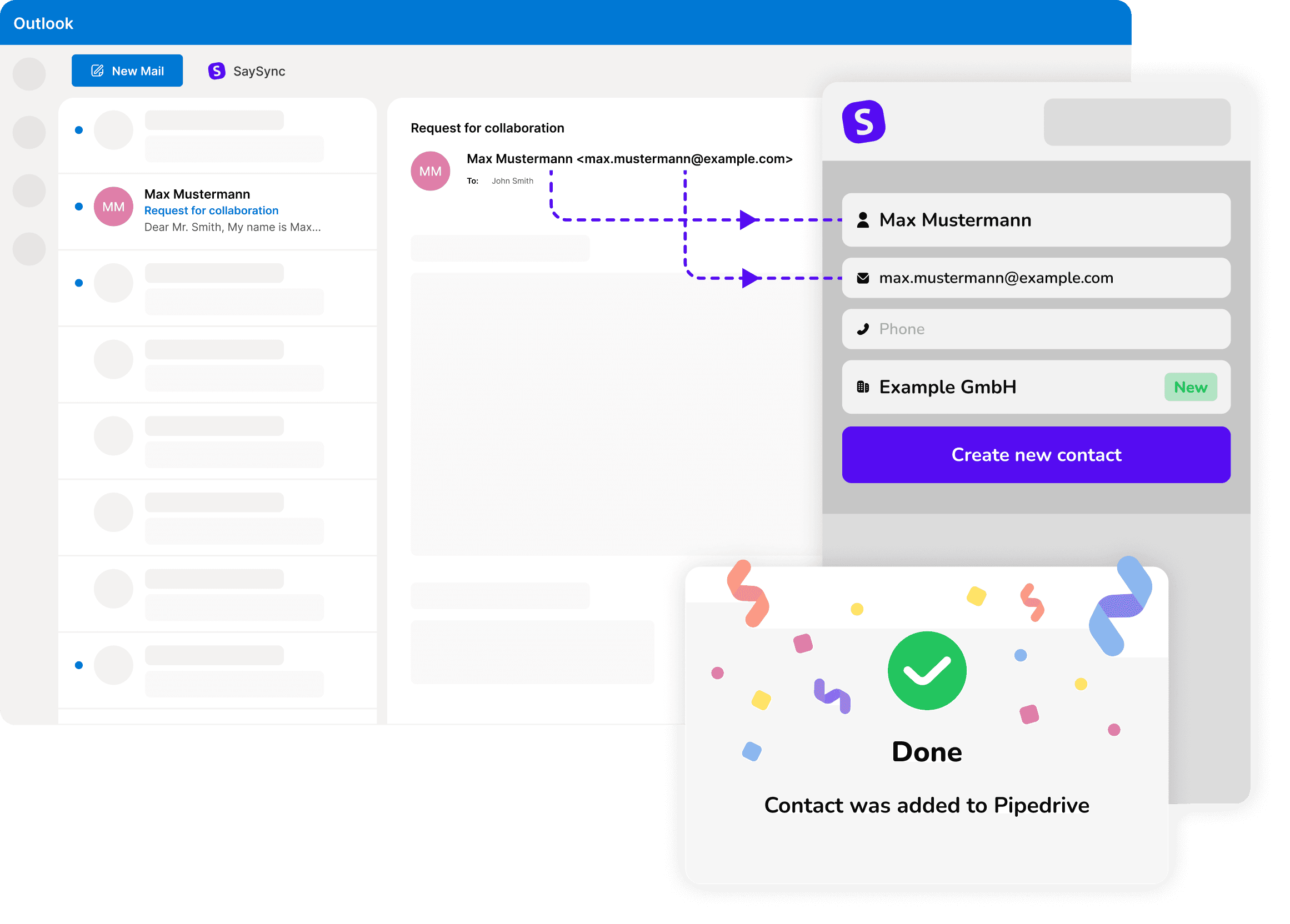 Pipedrive integration with Outlook